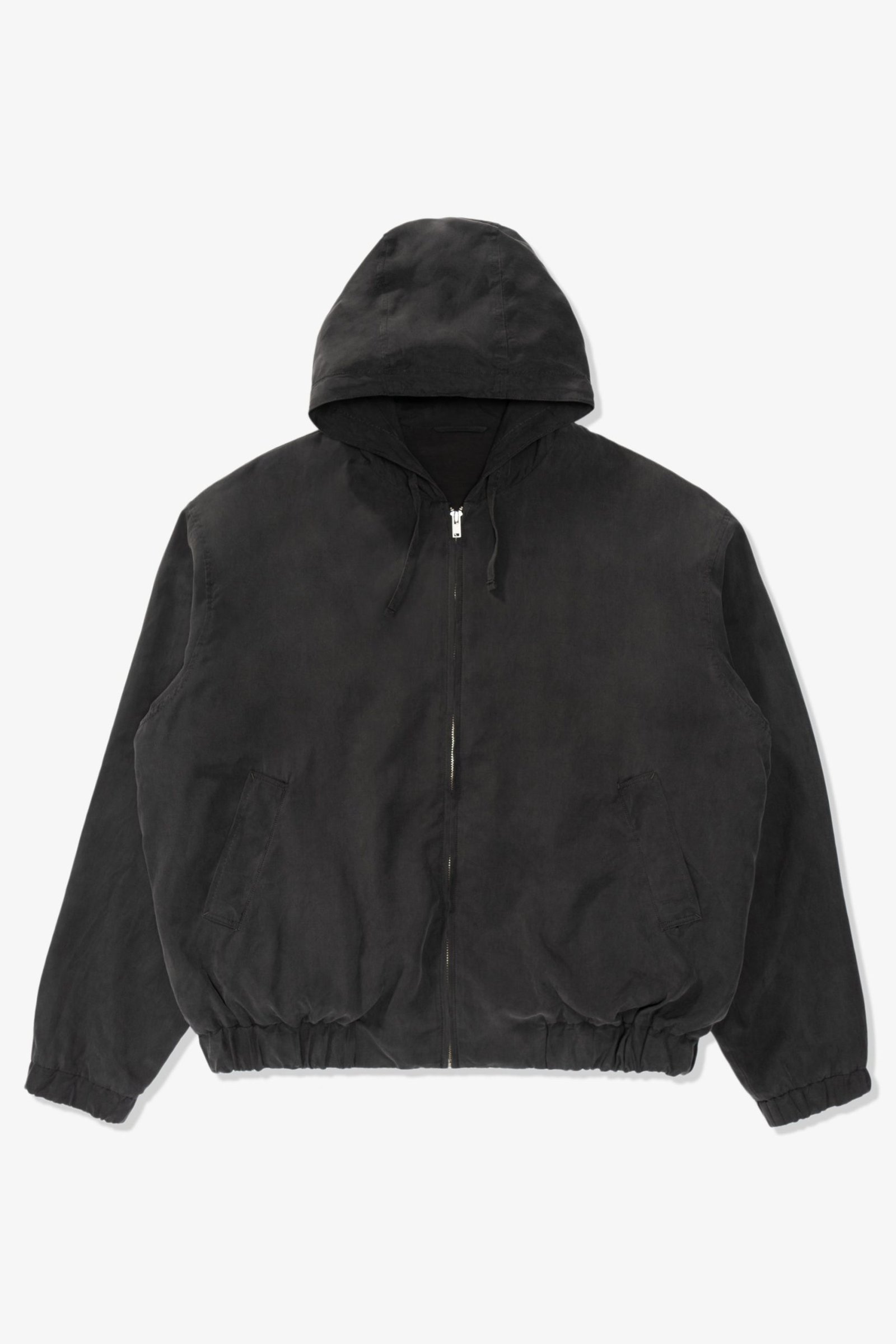 LW - C x KAPTAIN SUNSHINE SILK ZIP JACKET - FADED BLACK LW - C x KAPTAIN SUNSHINE SILK ZIP JACKET - FADED BLACKlightweight relaxed fit