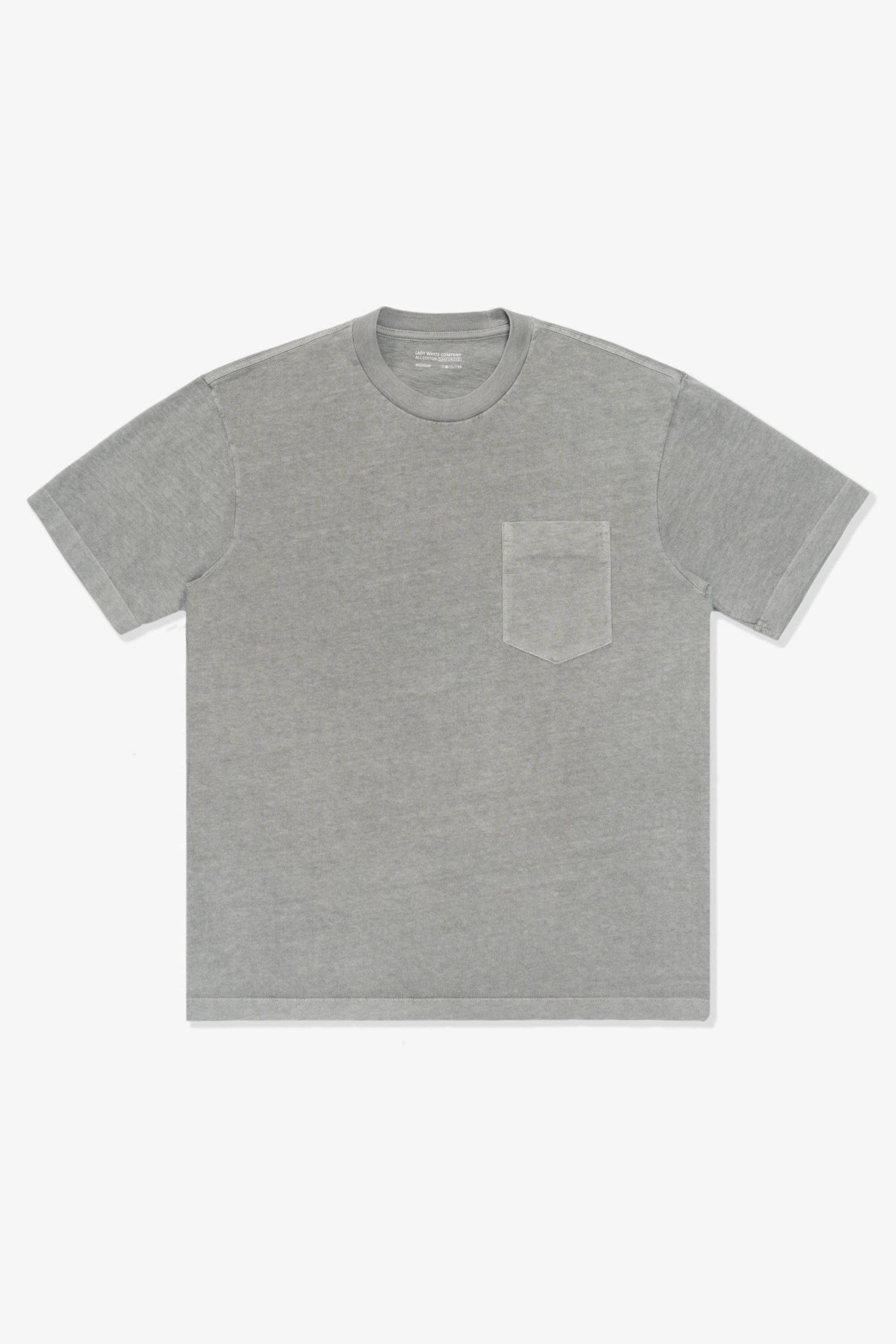 MUNICIPAL POCKET T-SHIRT - PIGMENT CHALK MUNICIPAL POCKET T-SHIRT - PIGMENT CHALK front view streetwear tee