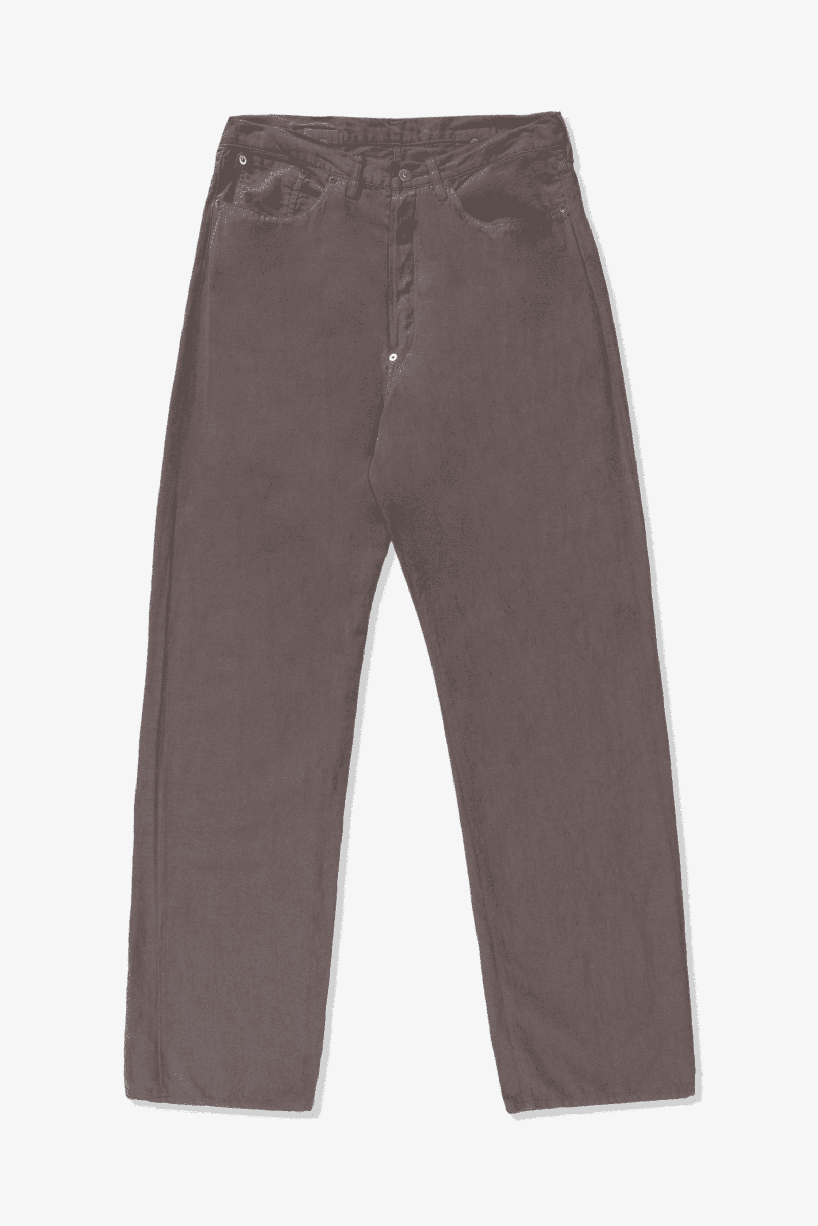 LW COTTON LINEN PANT - DUST GREY