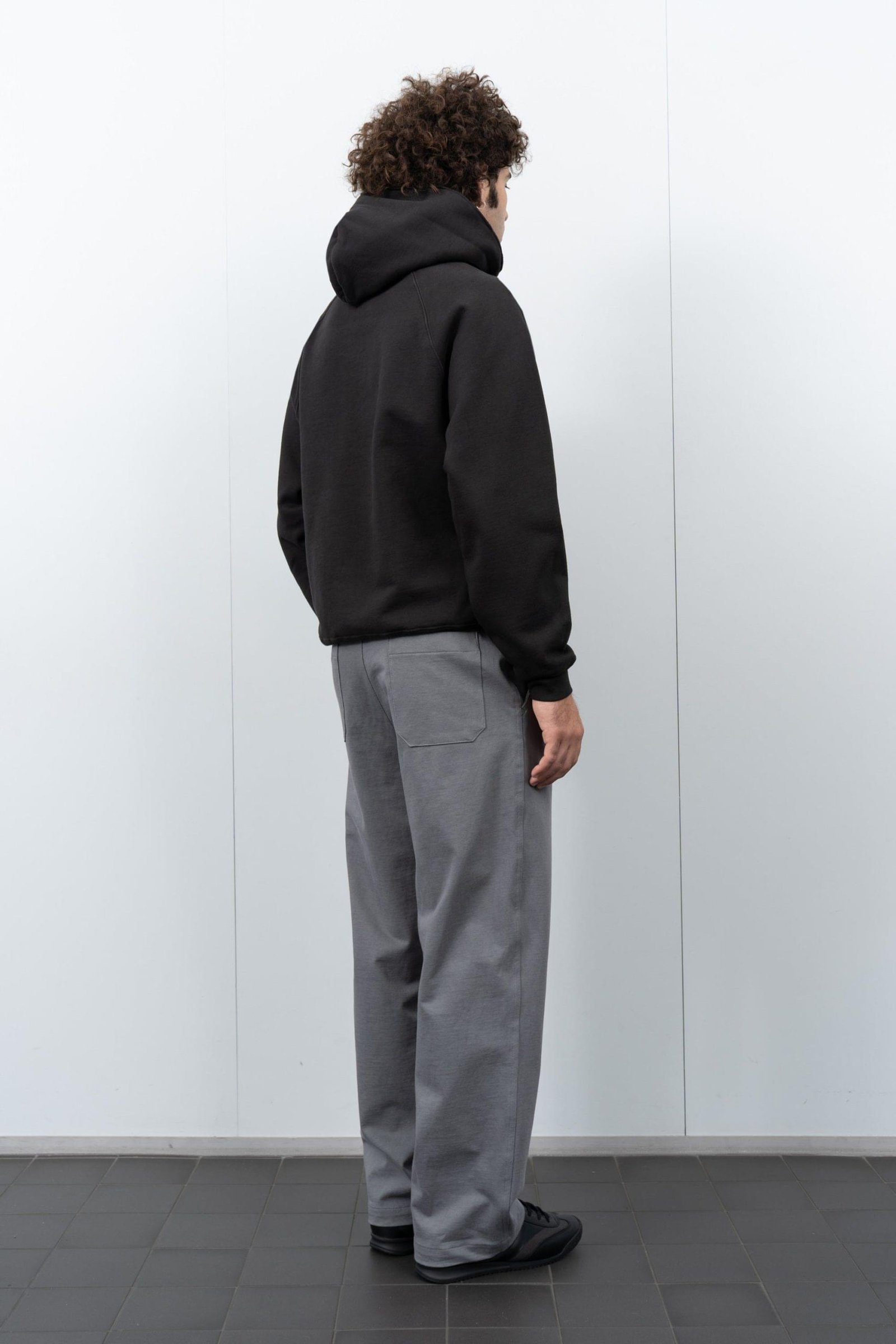 Lady White Co super weighted hoodie back view minimal streetwear hoodie