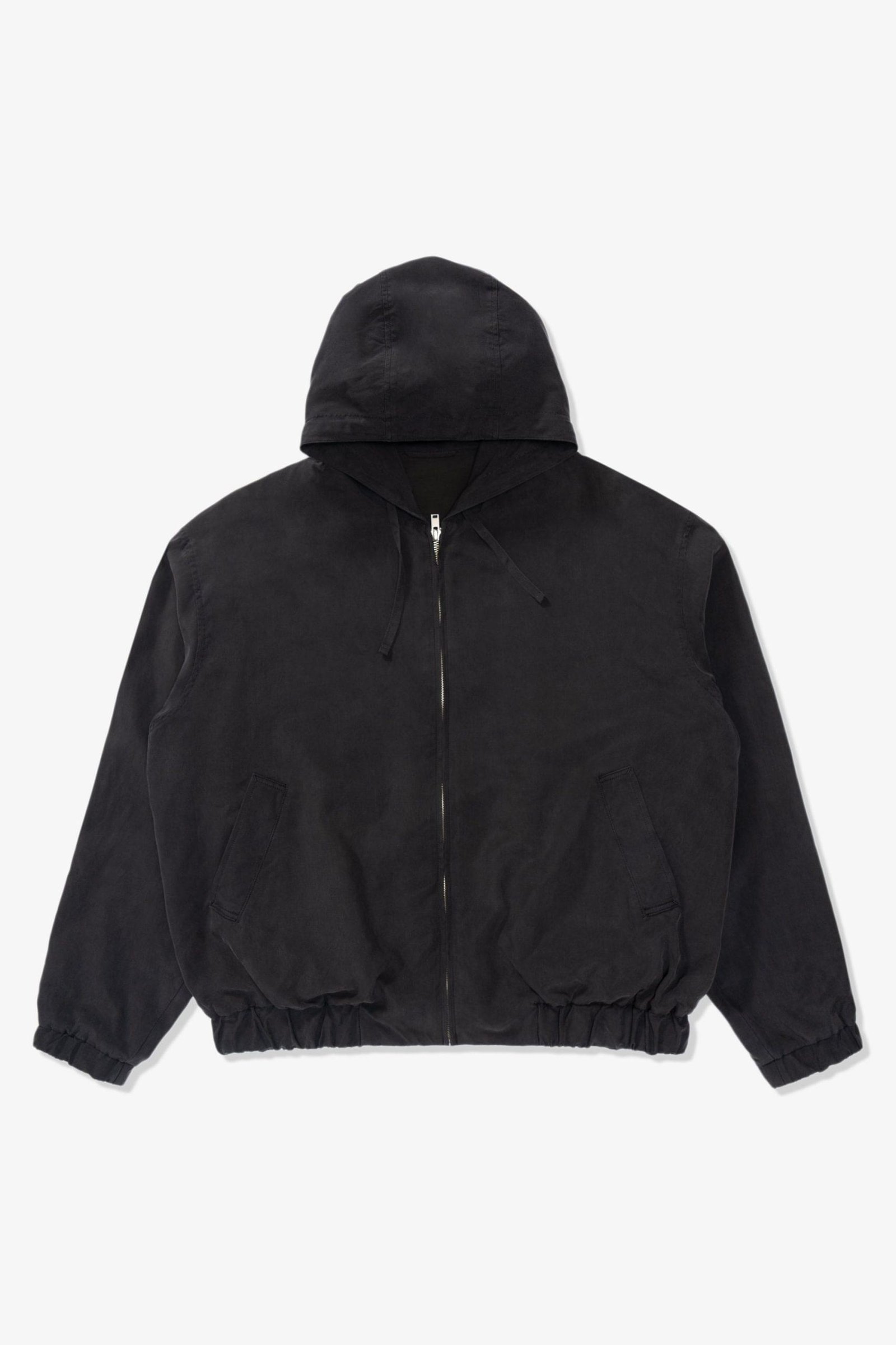 Lady White Co zip hoodie front view minimal streetwear hoodie