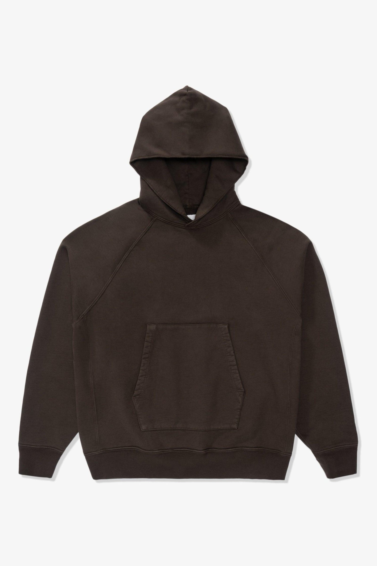 Lady White super weighted hoodie front view minimal streetwear