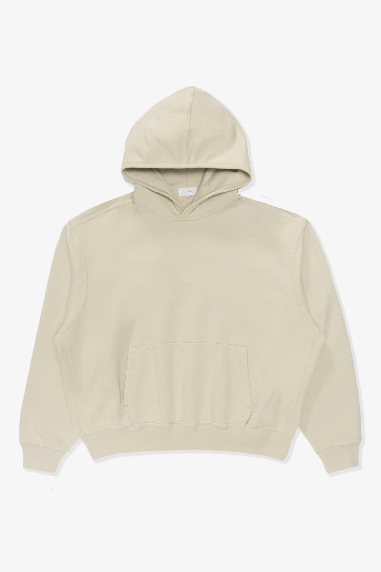 MINI HOODIE - PAPER Lady White Co MINI HOODIE - PAPER color front view minimal hoodie