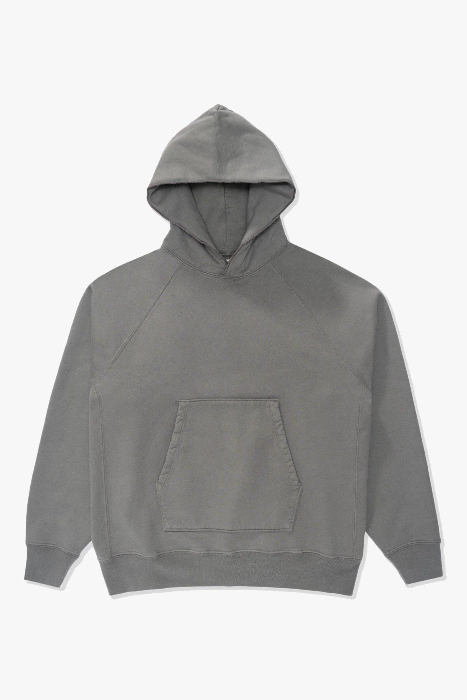 SUPER WEIGHTED HOODIE - KELP SUPER WEIGHTED HOODIE - KELP color front view heavyweight streetwear hoodie